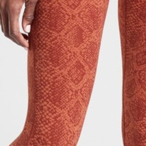 NWT ATHLETA Ultimate Stash Pocket Snake 7/8 Tights - Picture 4 of 10